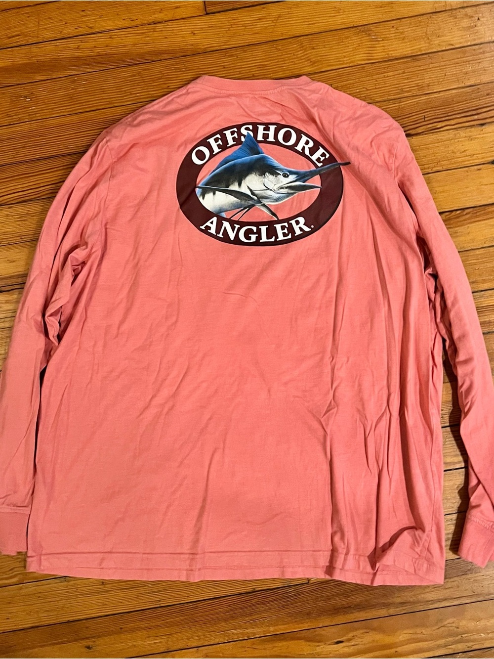 Men’s Offshore Angler Long Sleeve Graphic T-Shirt Size 2X